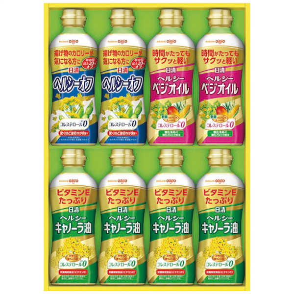 [日清オイリオ]ヘルシーオイルギフト