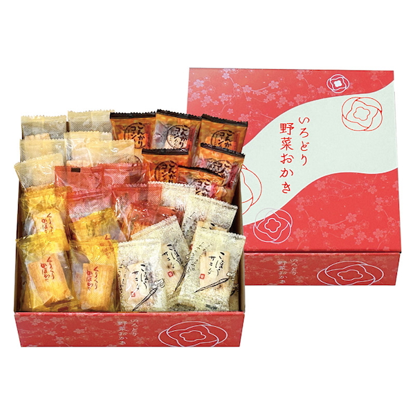 いろどり野菜おかき