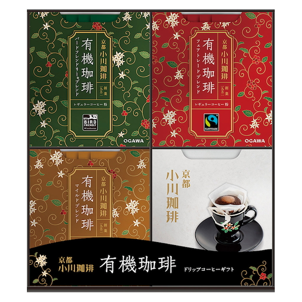 [京都･小川珈琲]有機ドリップコーヒーギフト