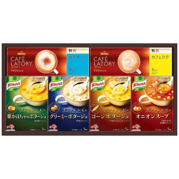 [味の素]ギフトレシピ クノールスープ＆コーヒーギフト