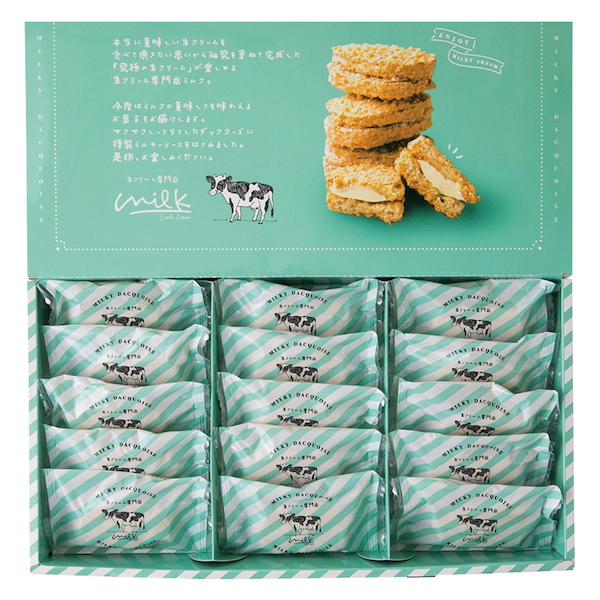 [生クリーム専門店MILK]ミルキーダックワーズ（15個入）