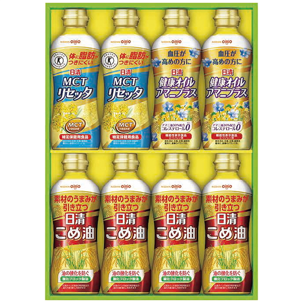 [日清オイリオ]こめ油＆ヘルシーオイルギフト