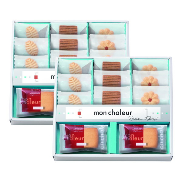 【早割対象10％OFF】[モンシャルール]レーズンサンド・クッキーセット 通常価格: 4,320円(税込)