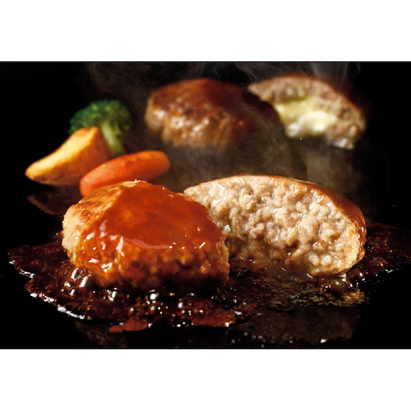 [丸大食品]ビストロ倶楽部 鉄板焼ハンバーグセット【直送品】【送料込】