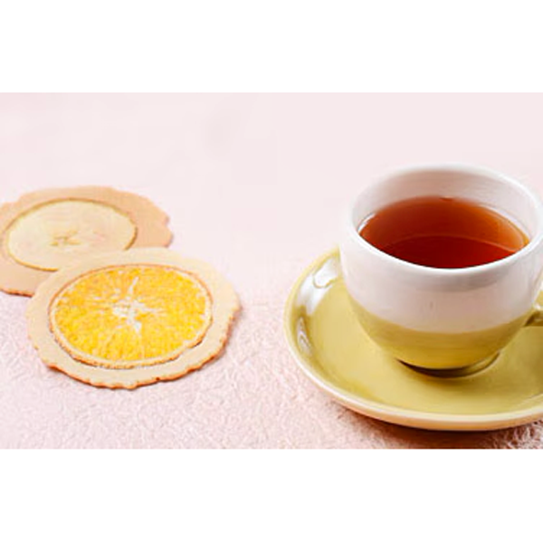 [長良園]スライスフルーツを載せたはさみ焼きせんべい詰め合わせ　美濃菓蔵2種入り:12枚