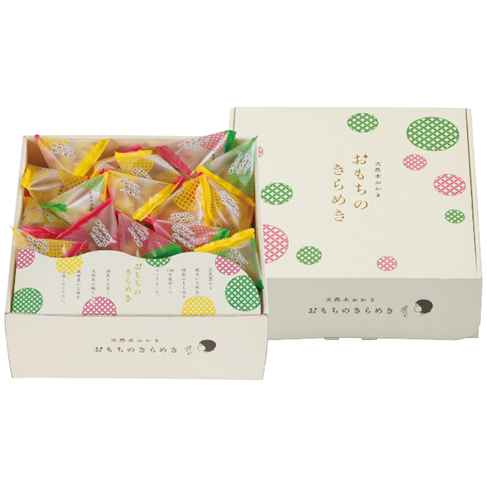 【早割対象10％OFF】天然水おかき おもちのきらめき　通常価格3,240円(税込)