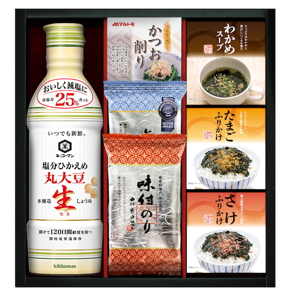 キッコーマン塩分ひかえめ生しょうゆ&バラエティギフト