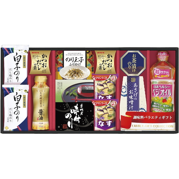 日清オイリオ&白子のり食卓詰合せ