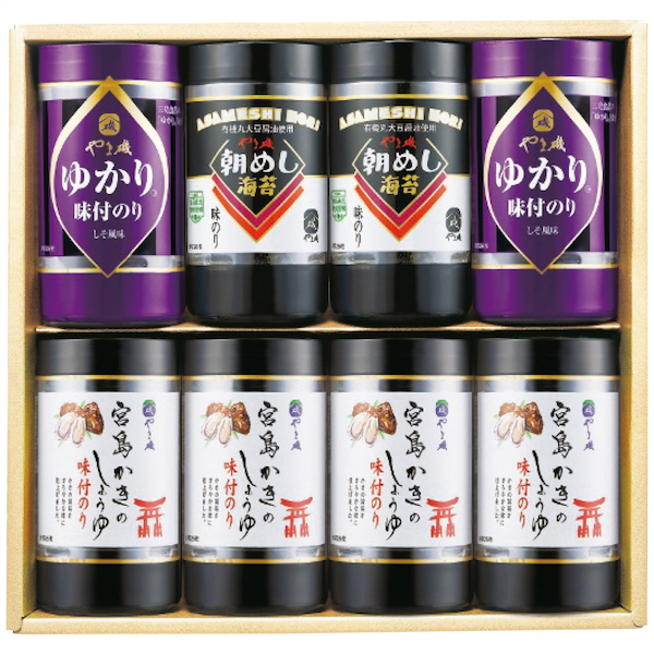 [やま磯]味付海苔カップ詰合せ