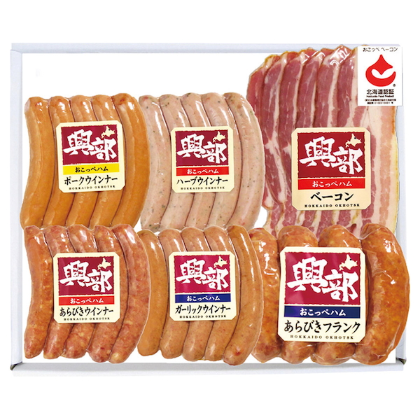 [北海道 興部ハム]興部ハムギフト【直送品】【送料込】