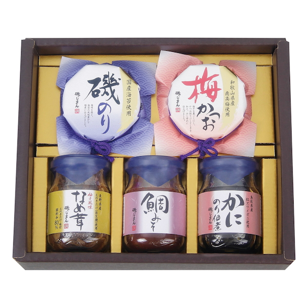 [磯じまん]ご飯のお供瓶詰セット