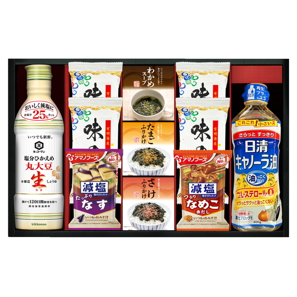 キッコーマン&アマノフーズ&日清オイリオ バラエティセット