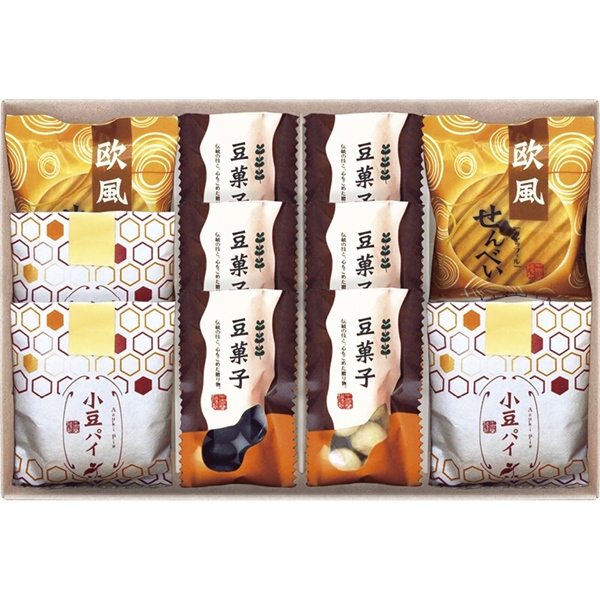 小豆パイ・欧風せんべい和菓子詰合せ