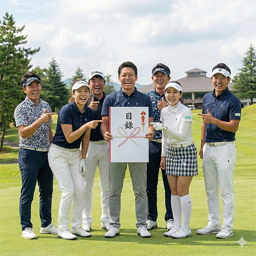 ゴルフコンペ 景品 目録