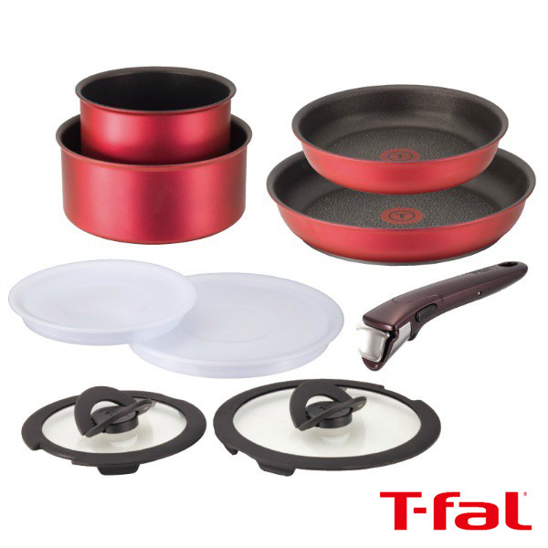 T-fal/ティファール/フライパン/鍋/着脱式取っ手/蓋付/ギフト/引越祝/結婚祝