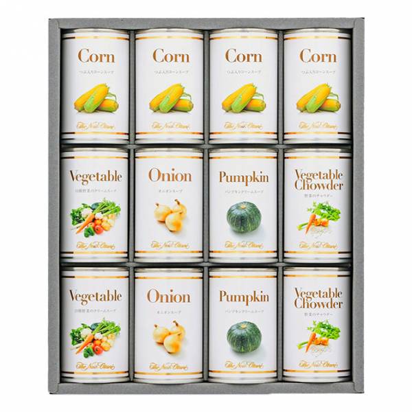 [ホテルニューオータニ]スープ缶詰セット 12缶入