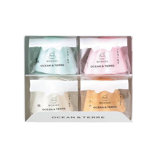 [OCEAN&TERRE]富士山style お茶漬け最中セットA