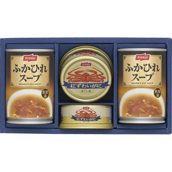 [ニッスイ]かに缶詰・ふかひれスープ缶詰ギフトセット