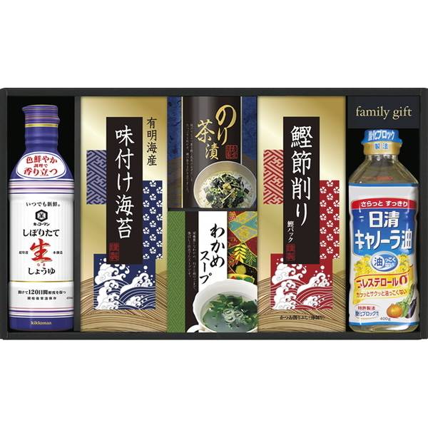 キッコーマン生しょうゆ＆和食詰合せ
