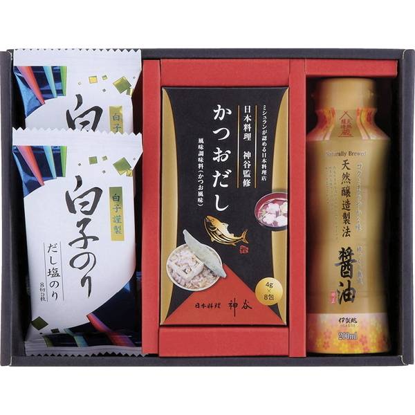 和の調味料詰合せ