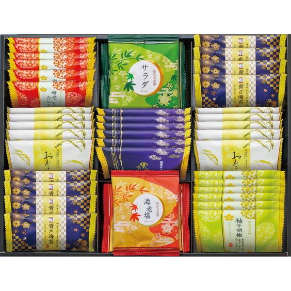 [金澤兼六製菓]おいしさいろいろ せんべい詰合せ
