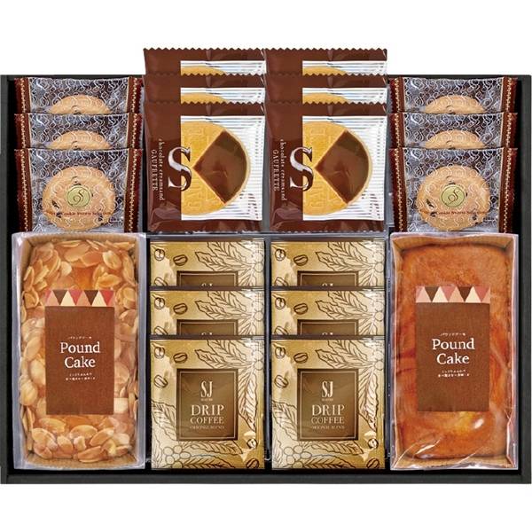 【早割対象5％OFF】パウンドケーキ＆コーヒー・洋菓子セット 通常価格:5,400円(税込)