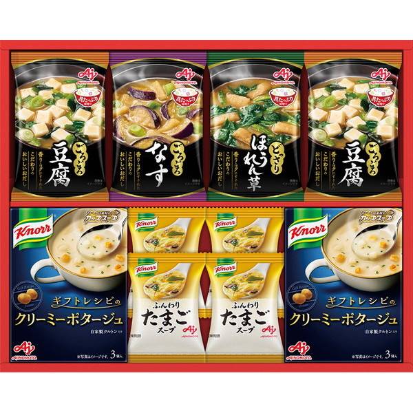 [味の素]具たっぷり味噌汁＆クノール スープギフト