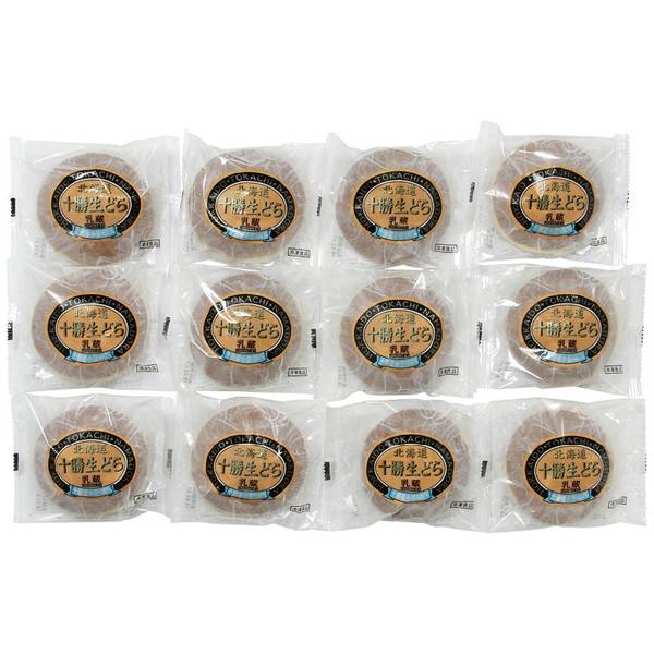 [乳蔵]北海道十勝生どら（12個）【直送品】【送料込】