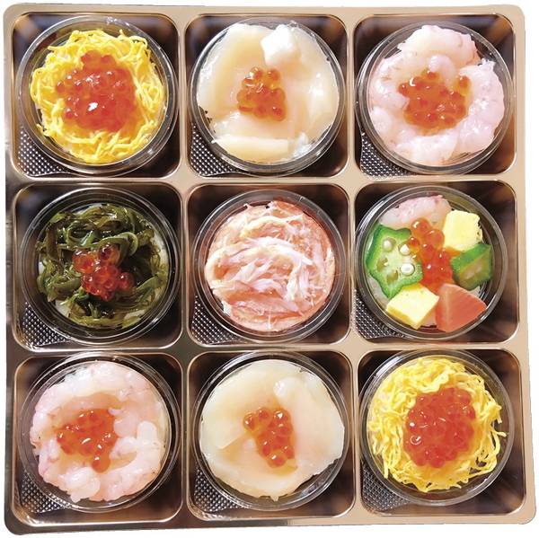 小樽彩り小町～海鮮プチ寿司詰合せ～【直送品】【送料込】
